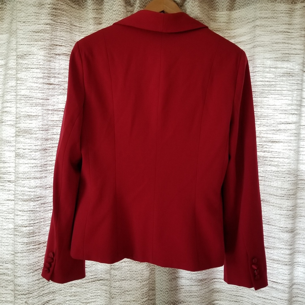Worthington Dress Blazer Red 8 14 NWOT - Picture 8 of 8